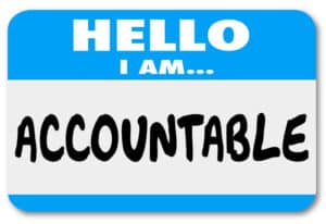 encouraging personal accountability