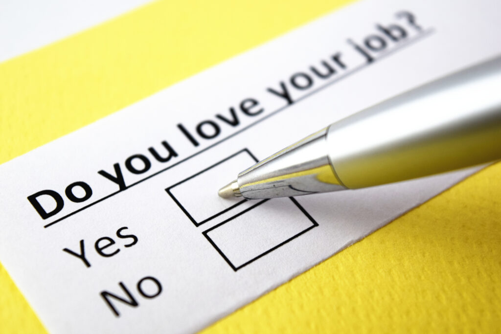 Do,You,Love,Your,Job?,Yes